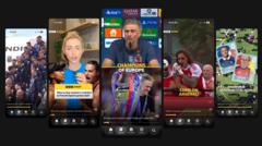 BBC スポーツ アプリにショートパンツを導入