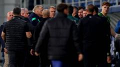 Israel 'tried to intimidate' Irish amid spitting row - Hallgrimsson
