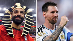 メッシ対サラー：ワールドカップでの2人の国民的アイコンの対戦