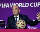 ウェールズの支援撤回を受け、イングランドサッカー協会、ジャンニ・インファンティーノへの支援を打ち切る