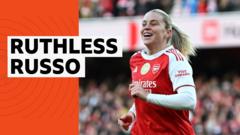 「それはワールドクラスだ」－専門家がトッテナム戦でのルッソのハットトリックを分析