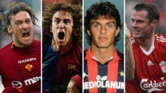 サッカー界の偉大なワンクラブ選手ランキング